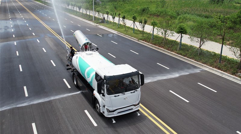 纯电动洒水车 纯电动洒水车